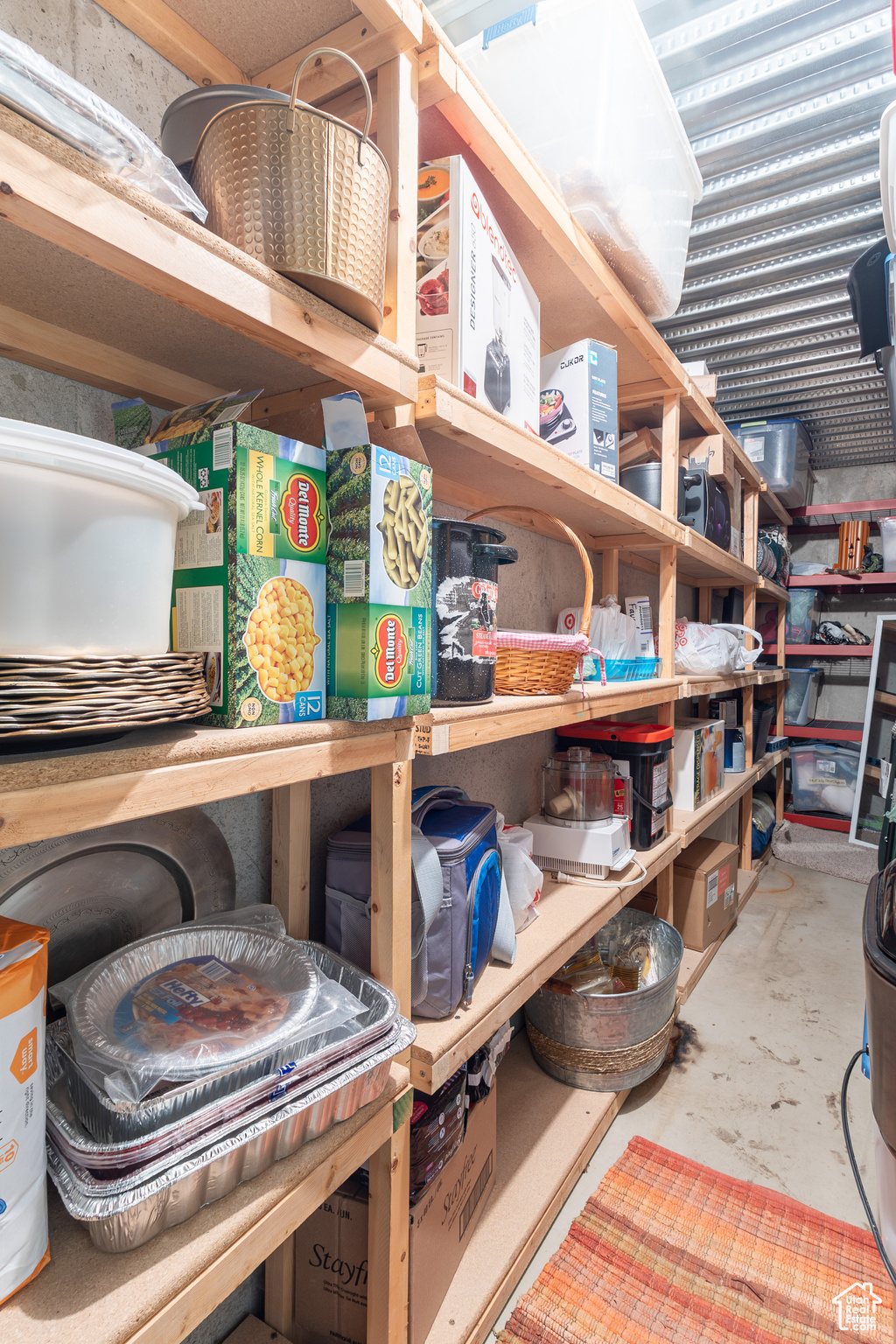 View of storage area