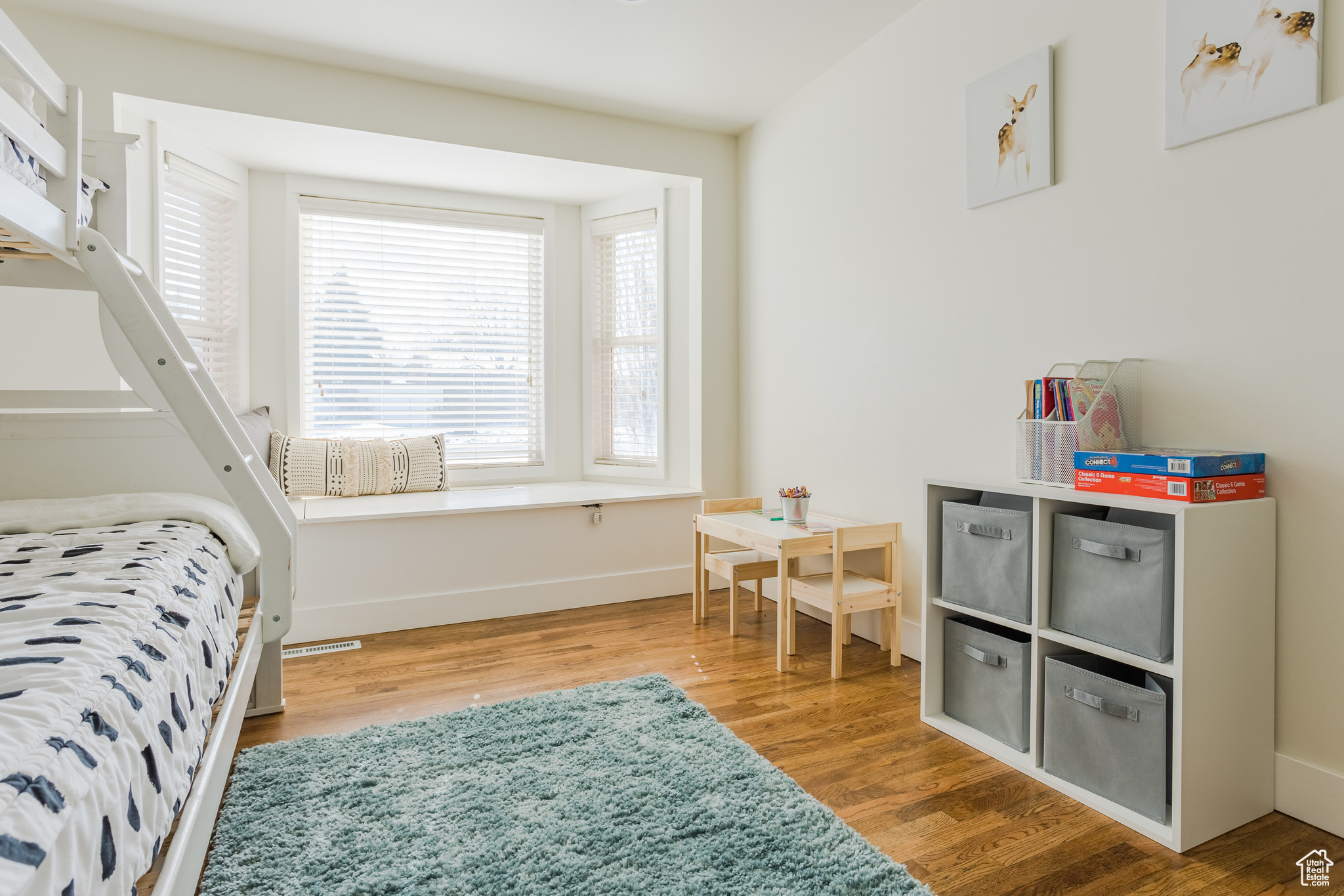 Bedroom featuring hardwood / wood-style floors