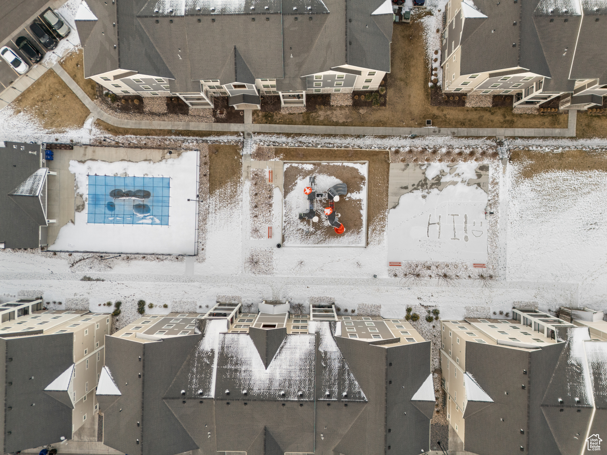 Drone / aerial view