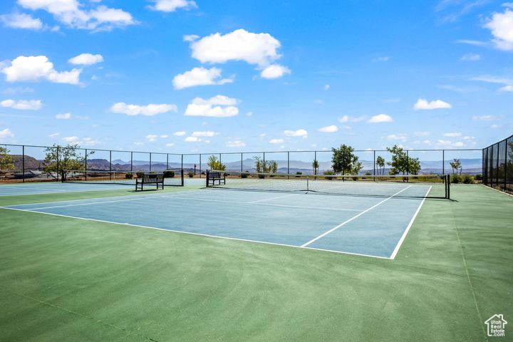View of sport court