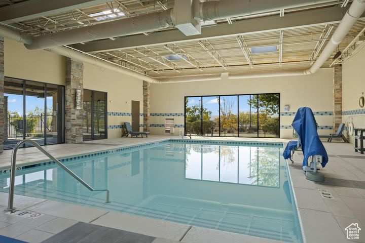 View of pool
