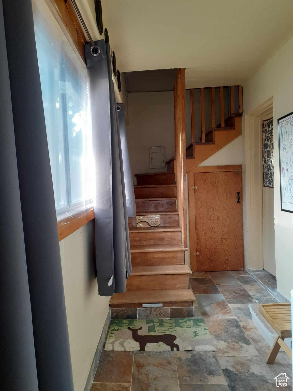 View of stairs