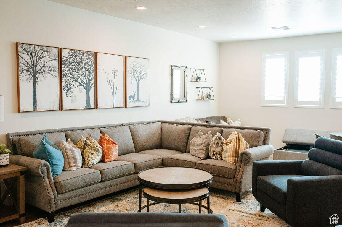 View of living room