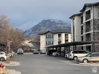 View of road featuring a mountain view