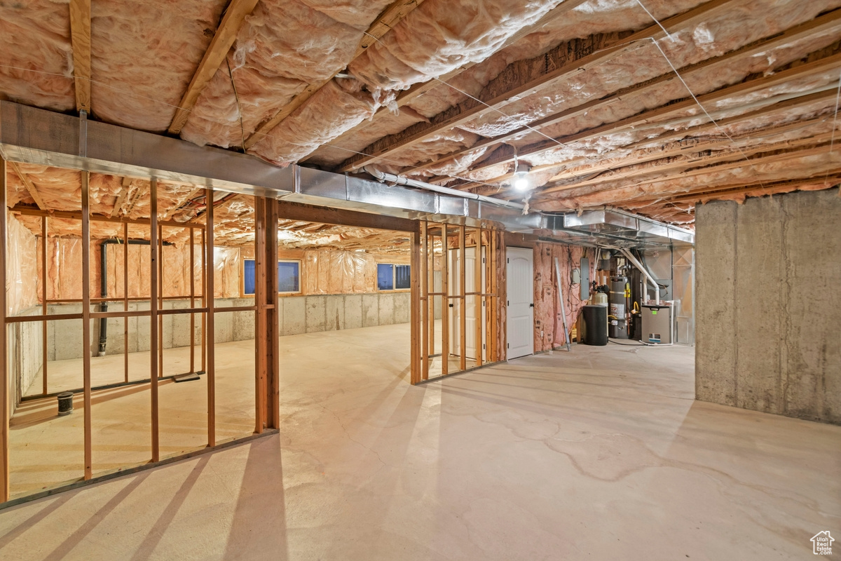 View of basement