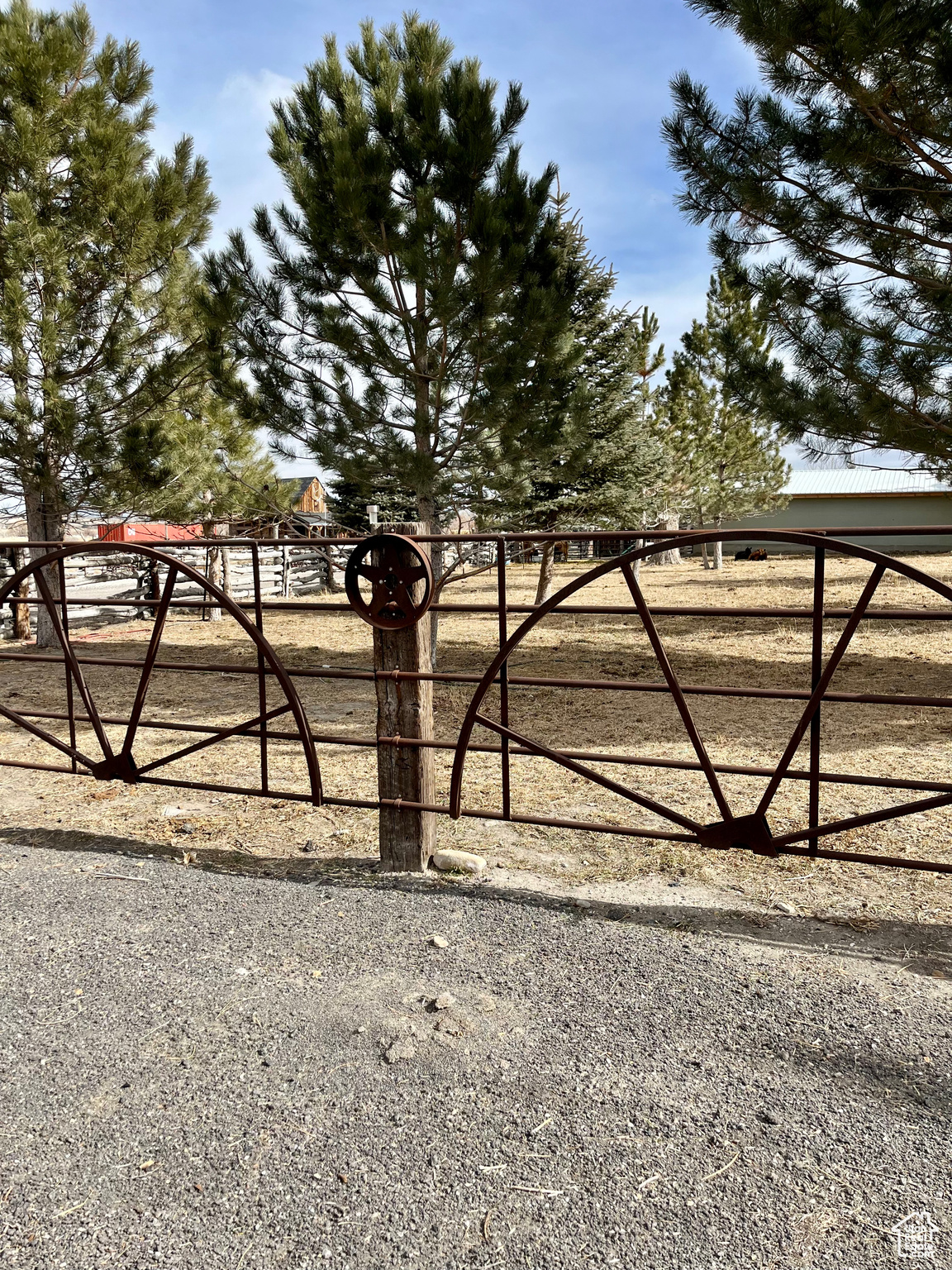 View of gate