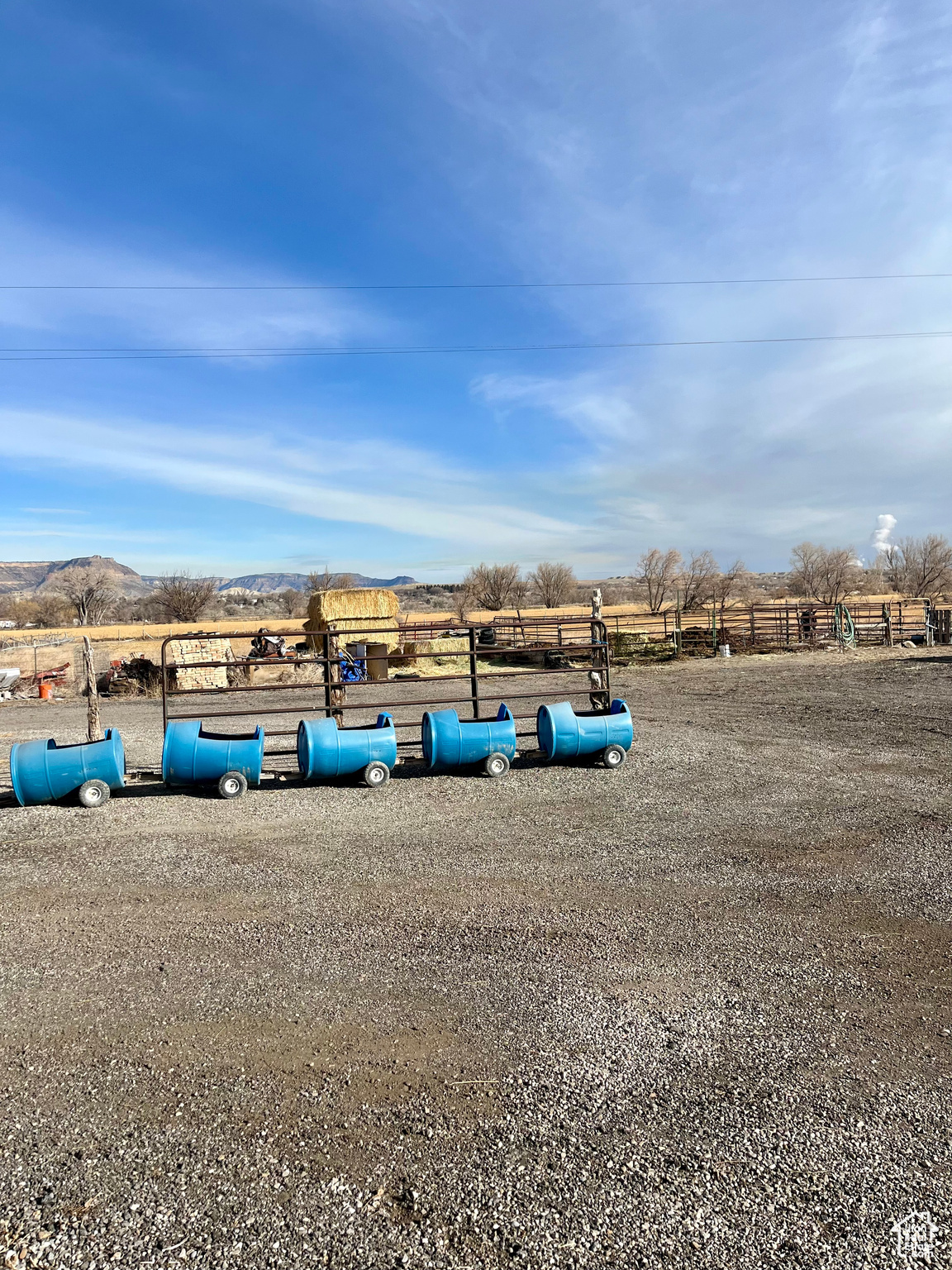 Exterior space with a mountain view and a rural view