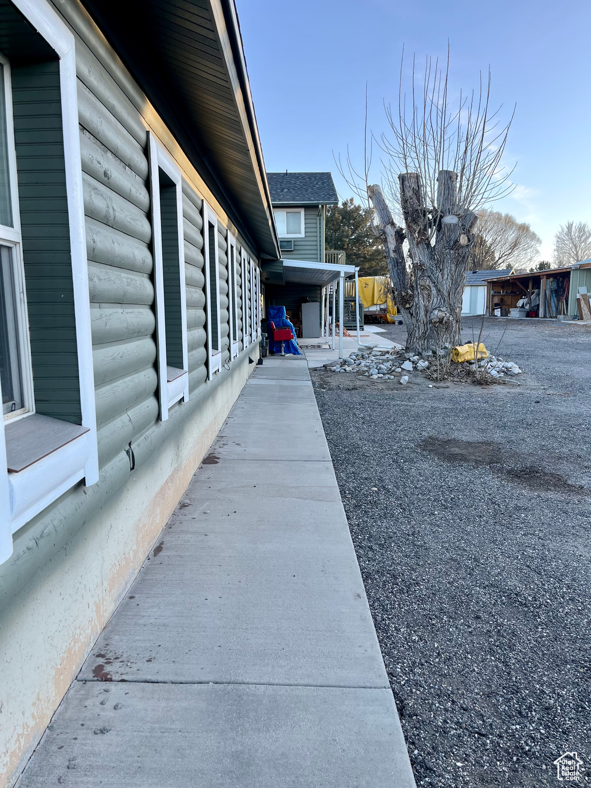 View of property exterior