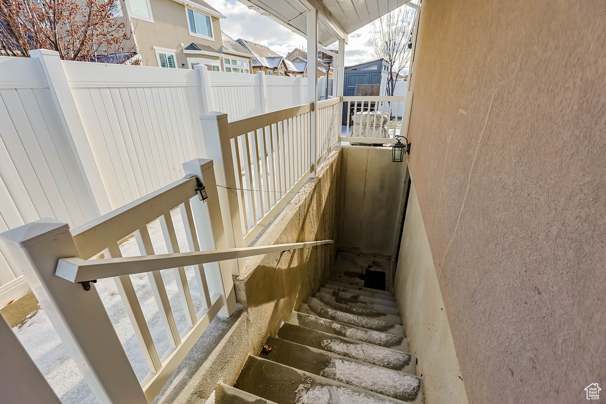 View of staircase