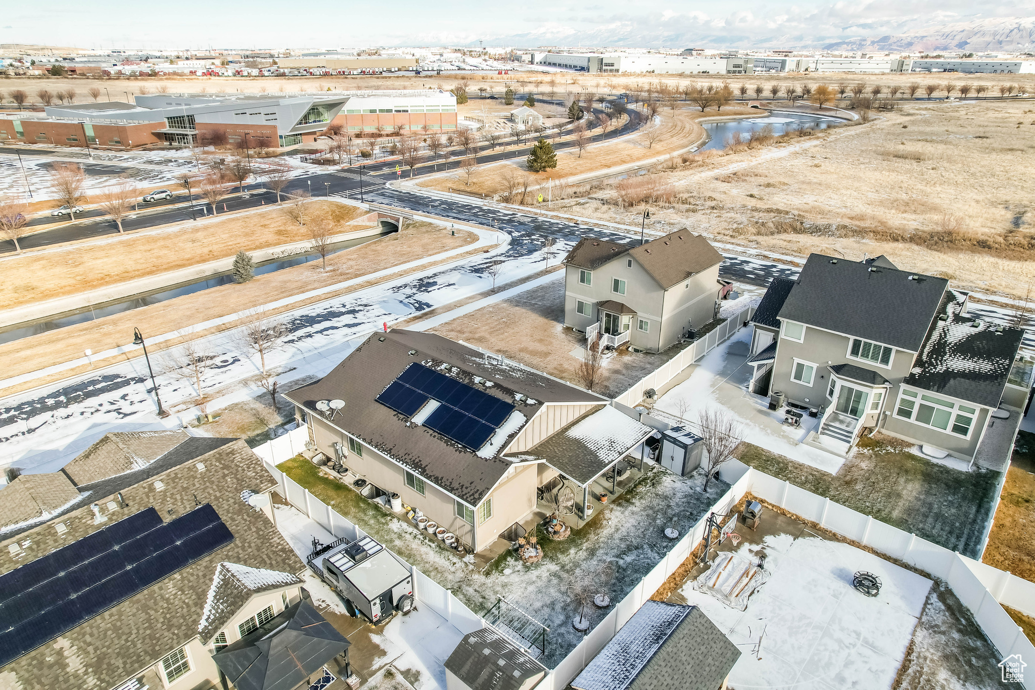 Drone / aerial view