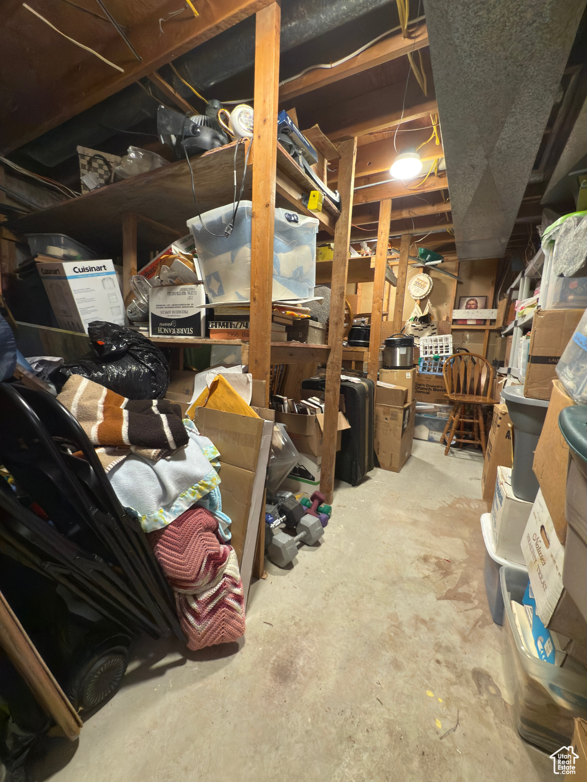 HUGE storage room in the basement