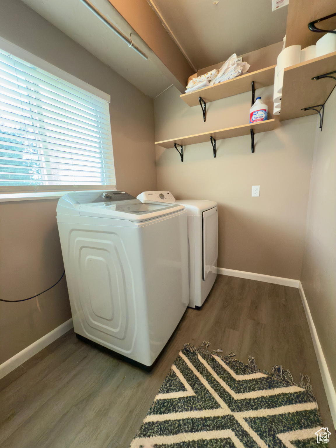 Laundry room just off garage & kitchen