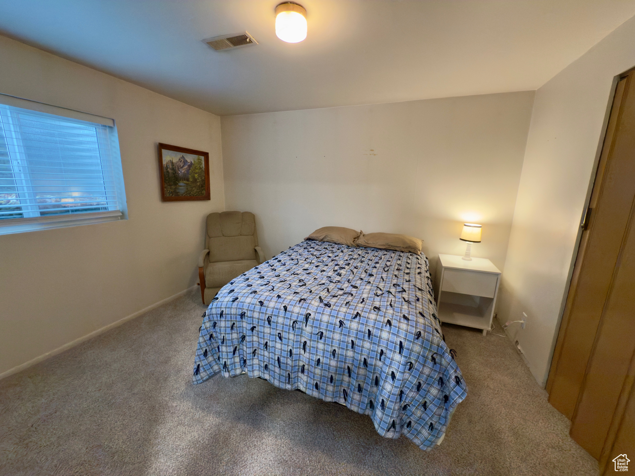 Basement bedroom