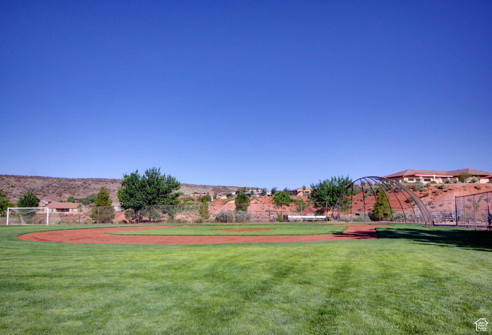 soccer and baseball field