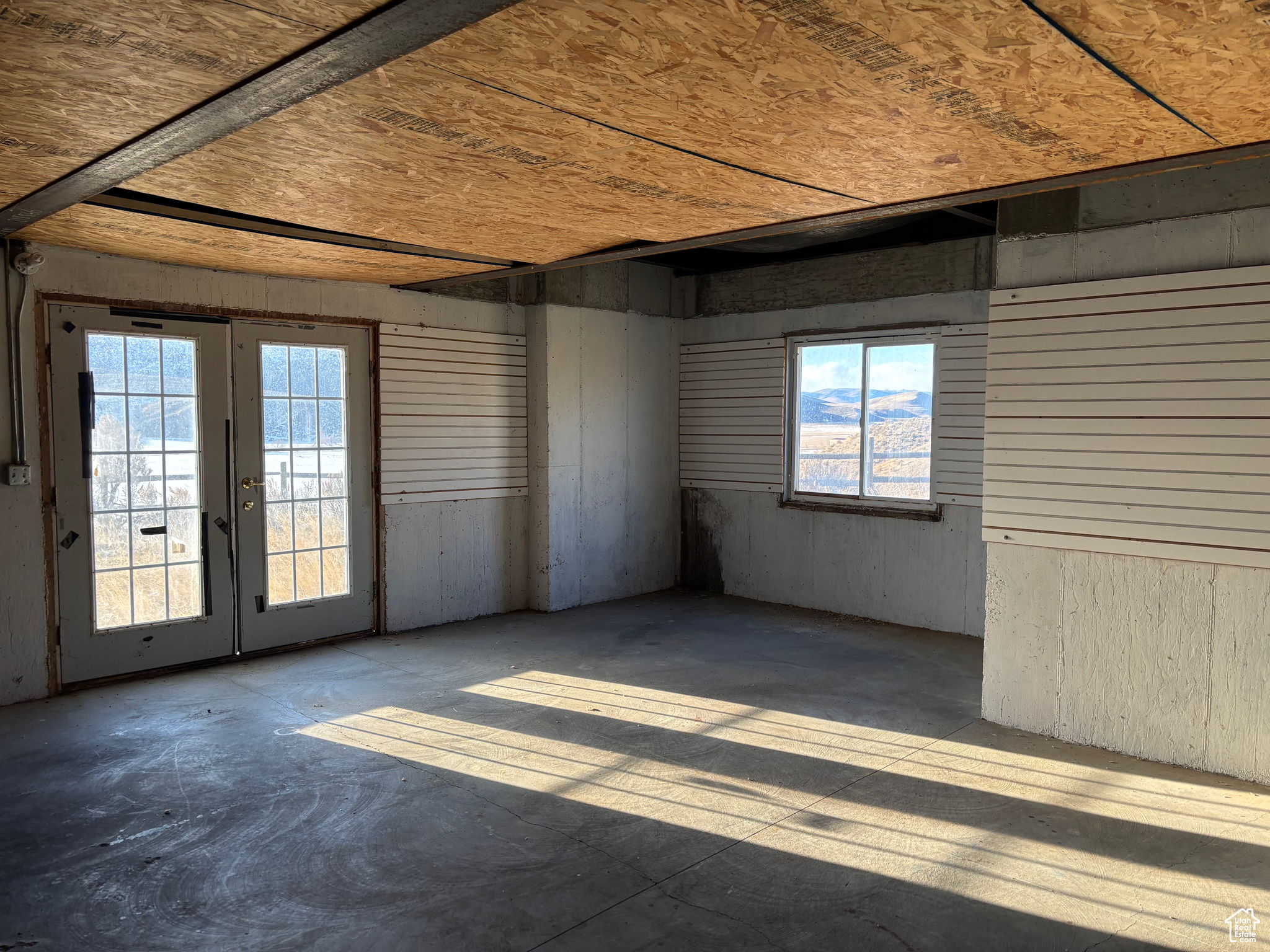Unfinished basement