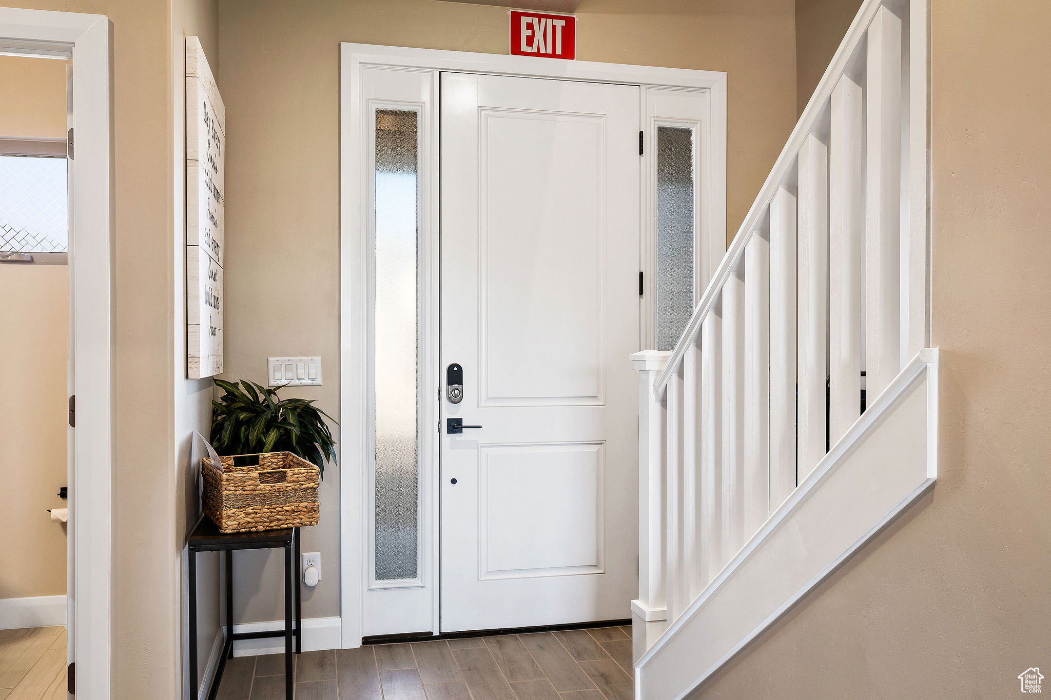 View of entrance foyer