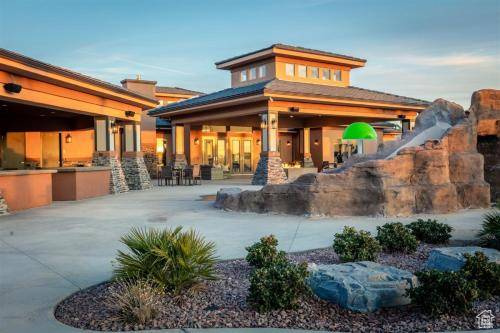 Exterior space with a patio area