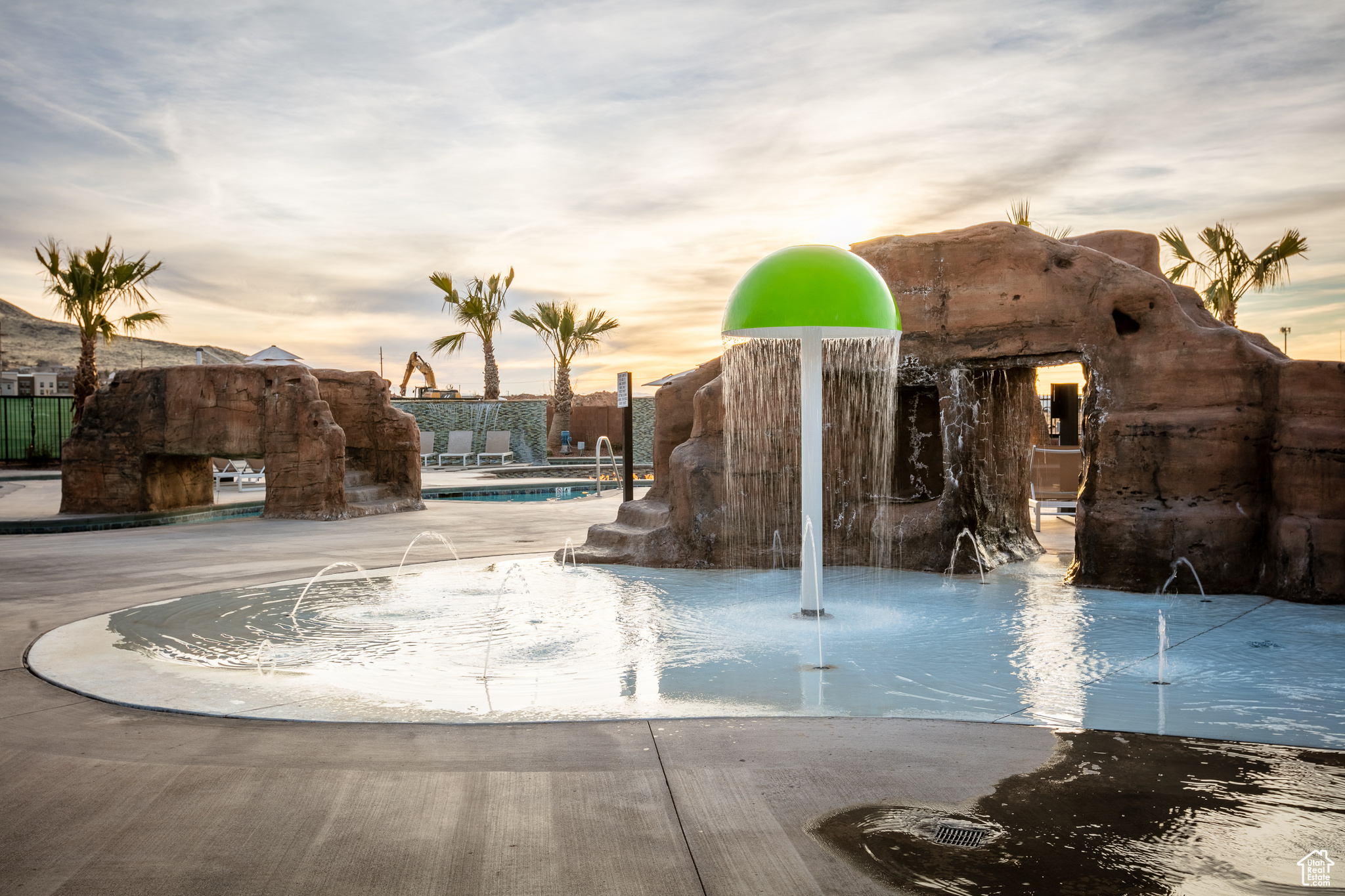 View of property's community with a pool