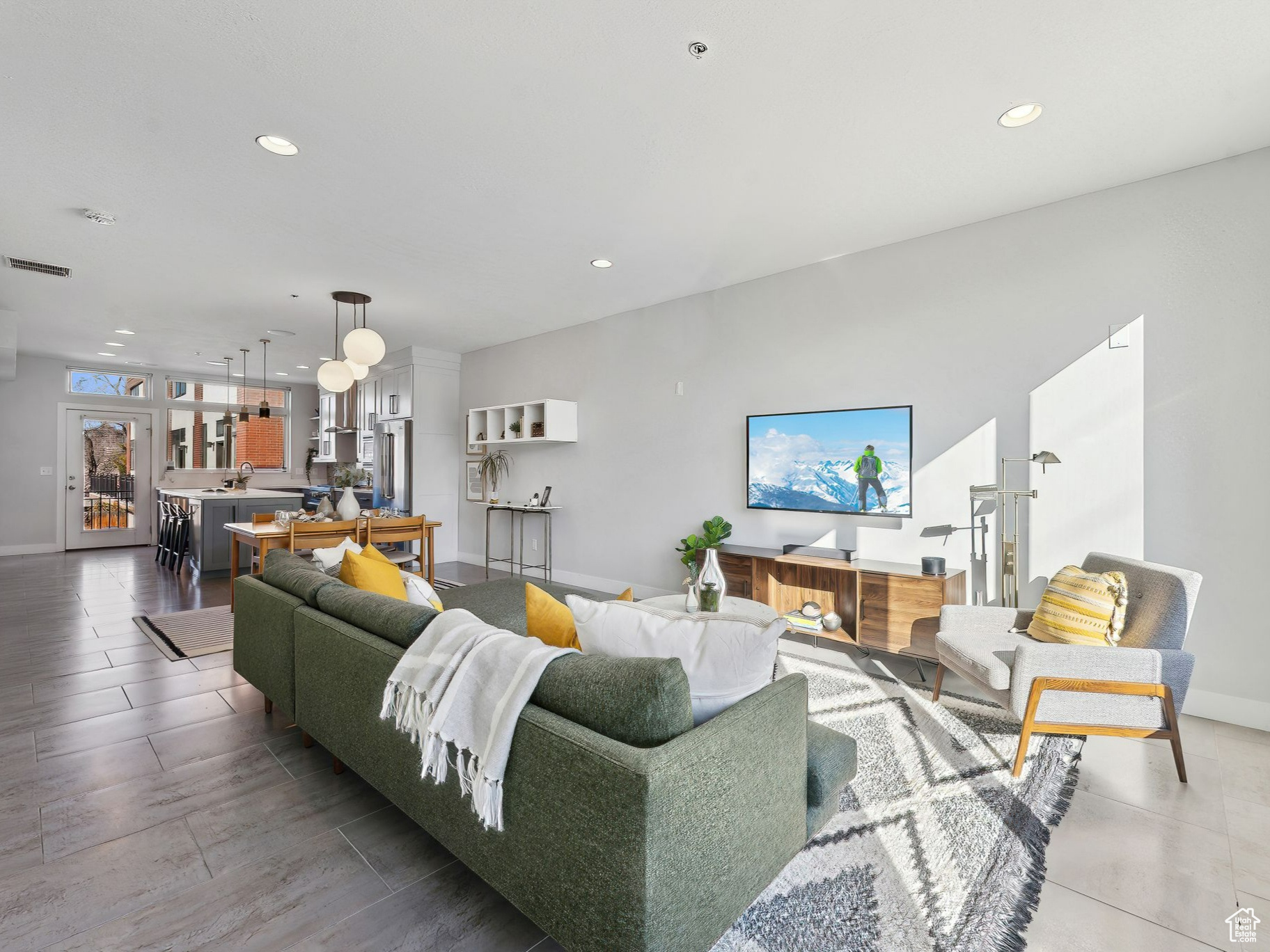 View of living room