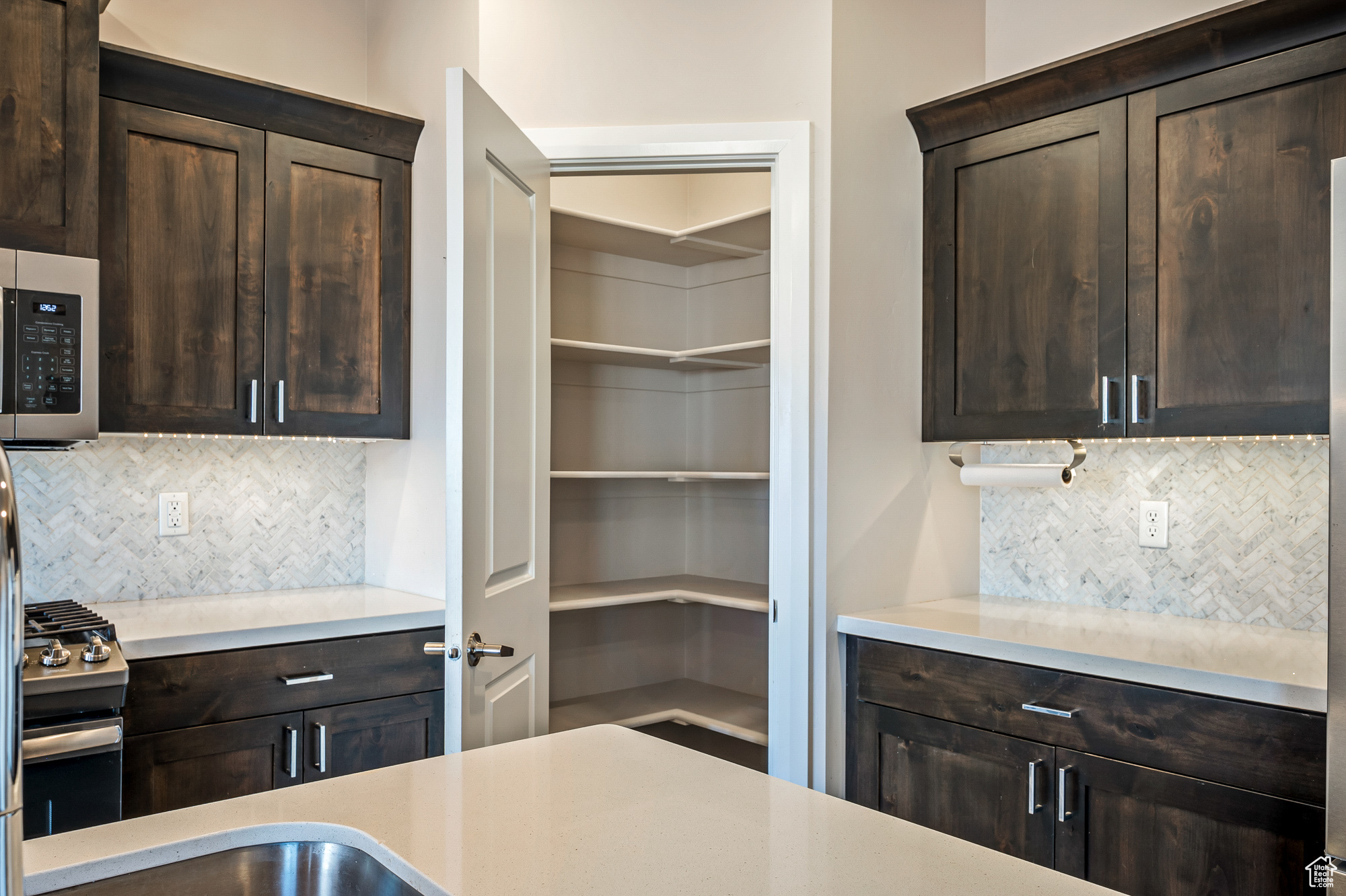 Pantry with sink
