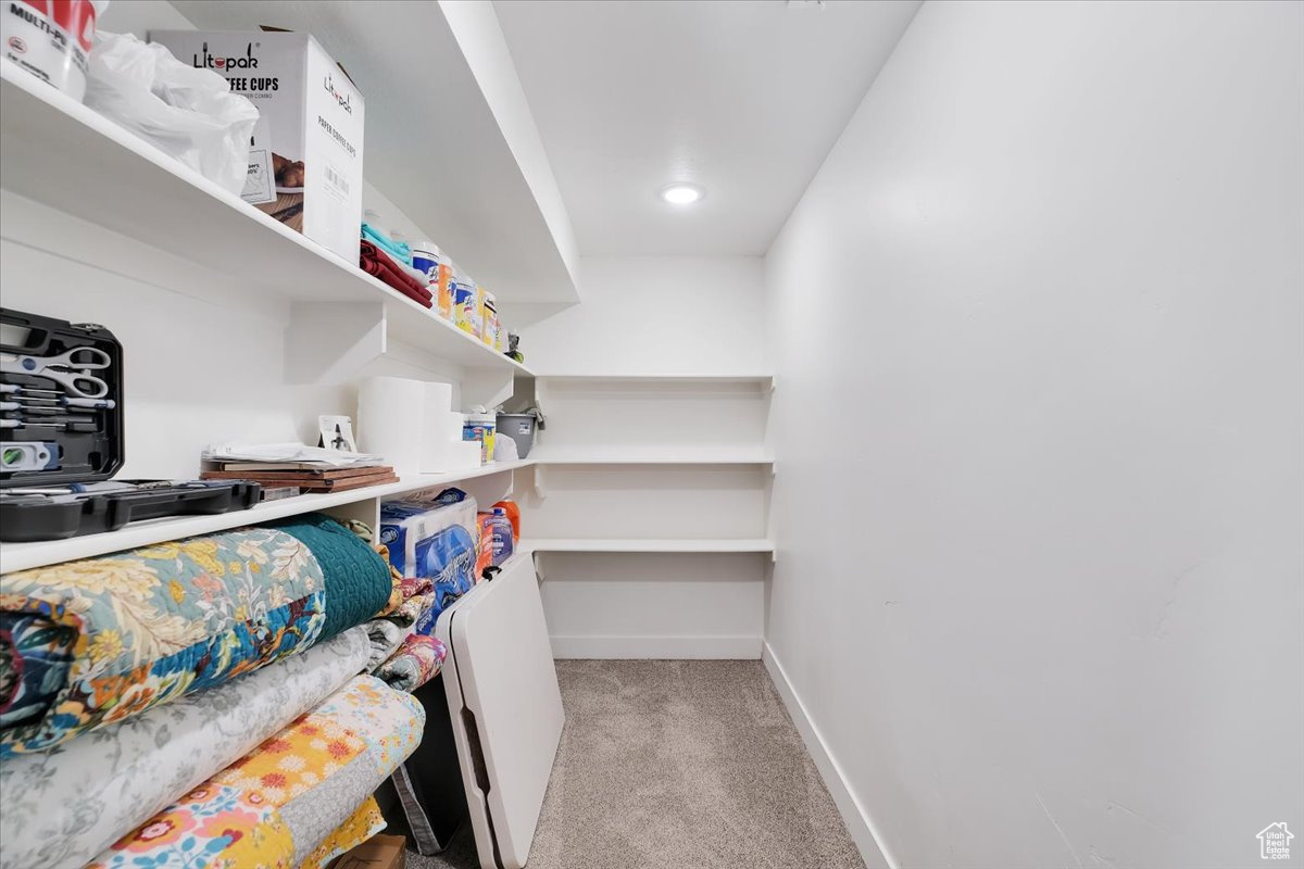 View of storage area