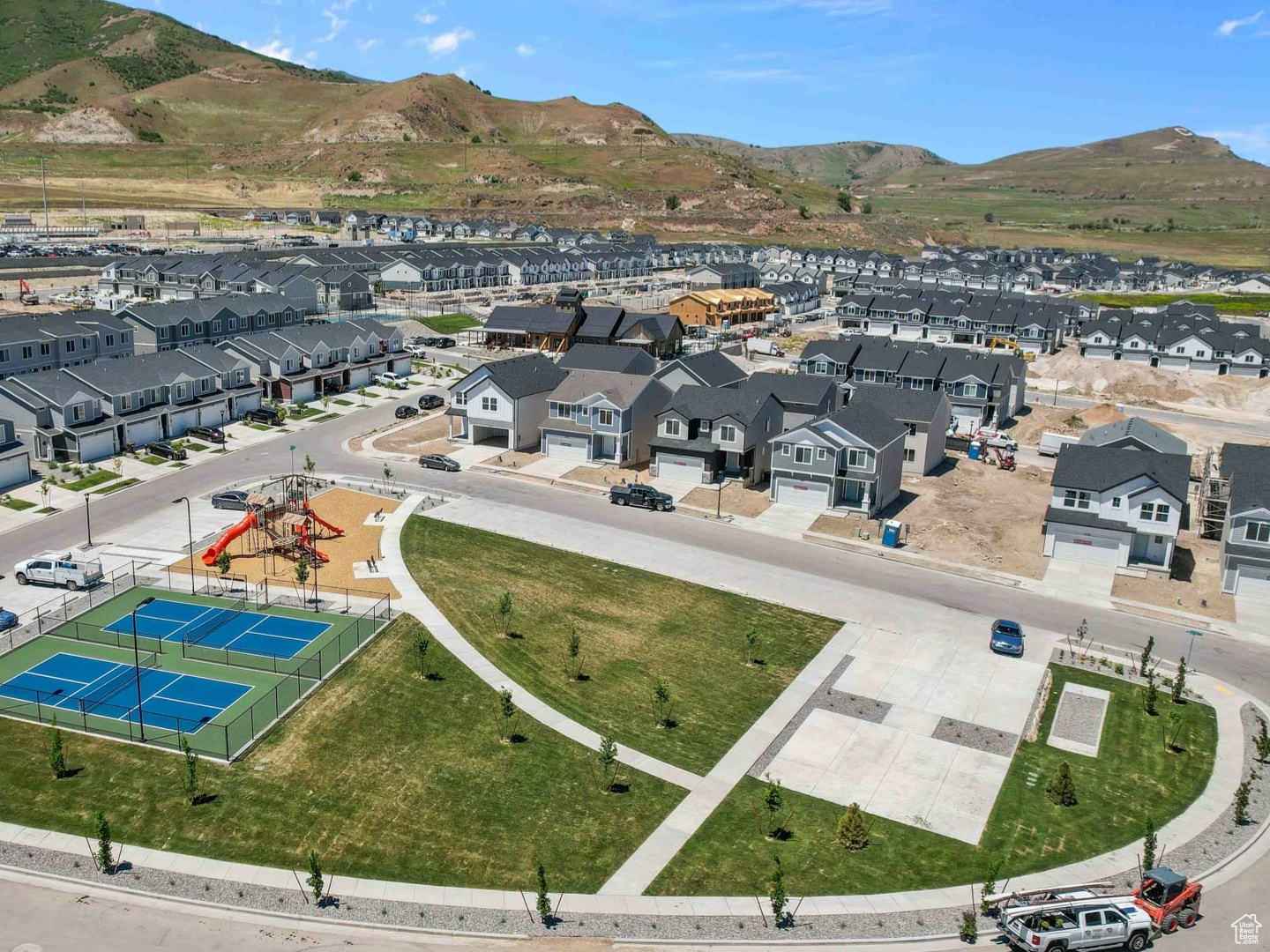 Playground, tennis courts, basketball courts and more.