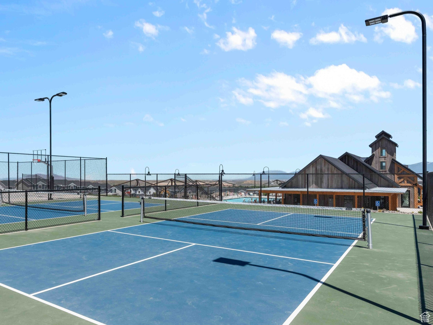 View of sport court