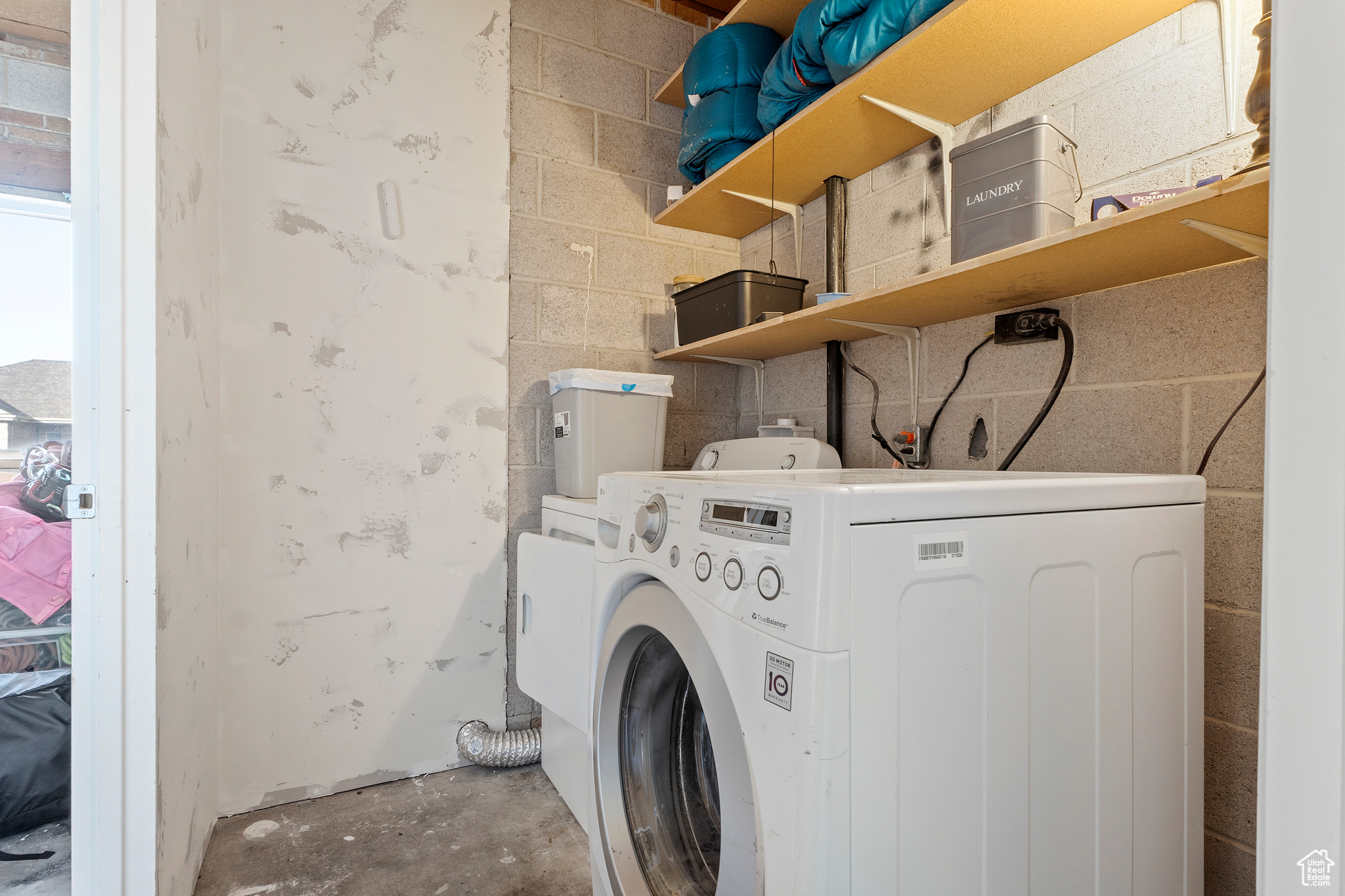 Shared laundry area