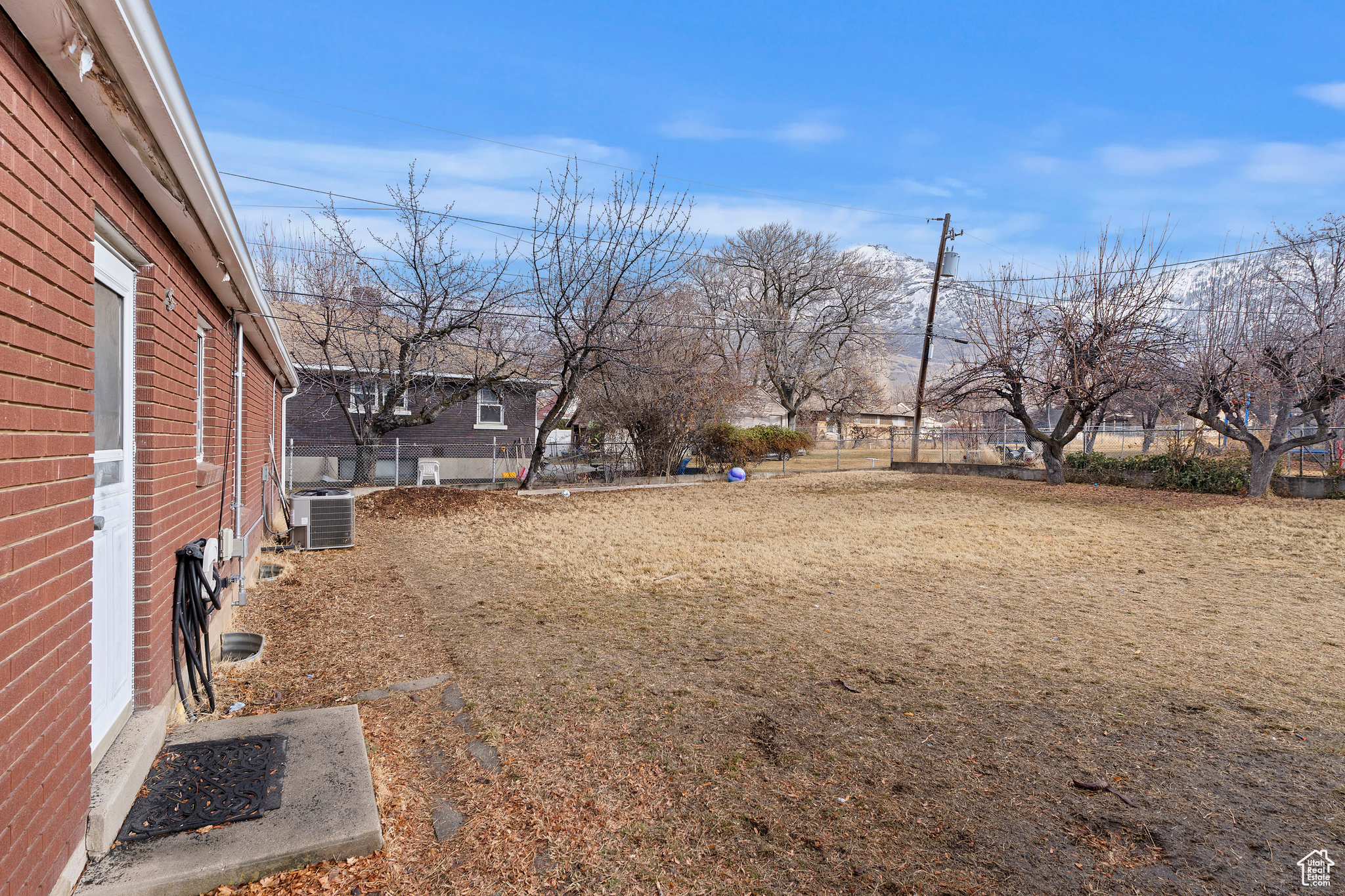 Backyard w/ mountain views