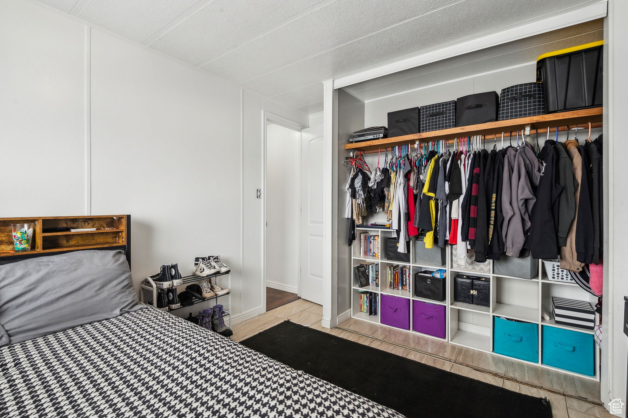 Bedroom featuring a closet
