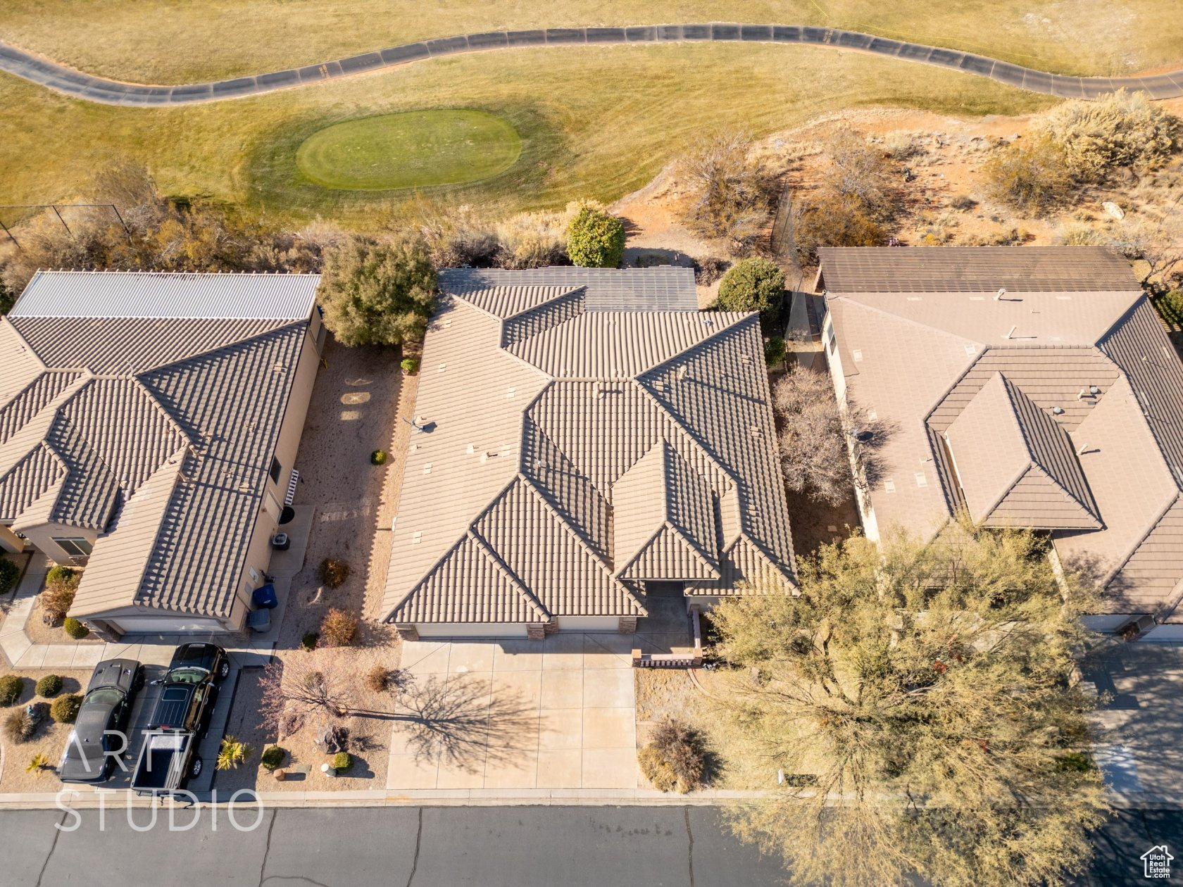 Drone / aerial view