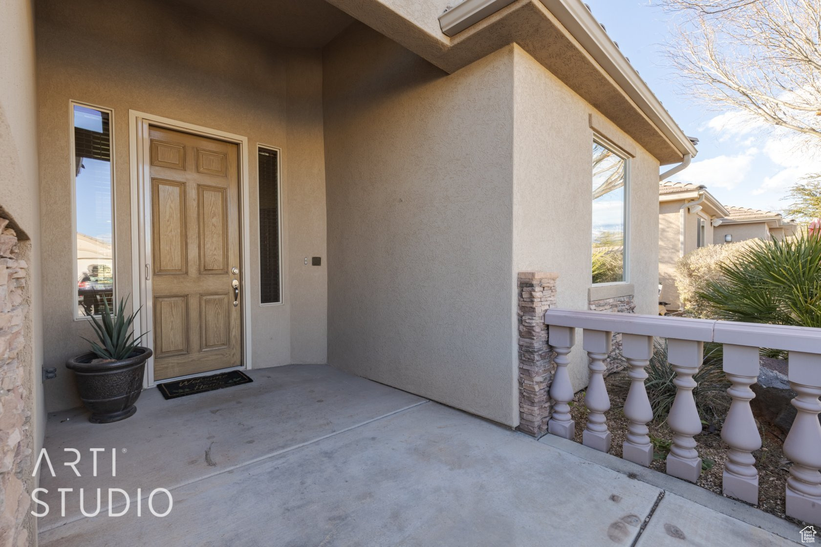 View of entrance to property