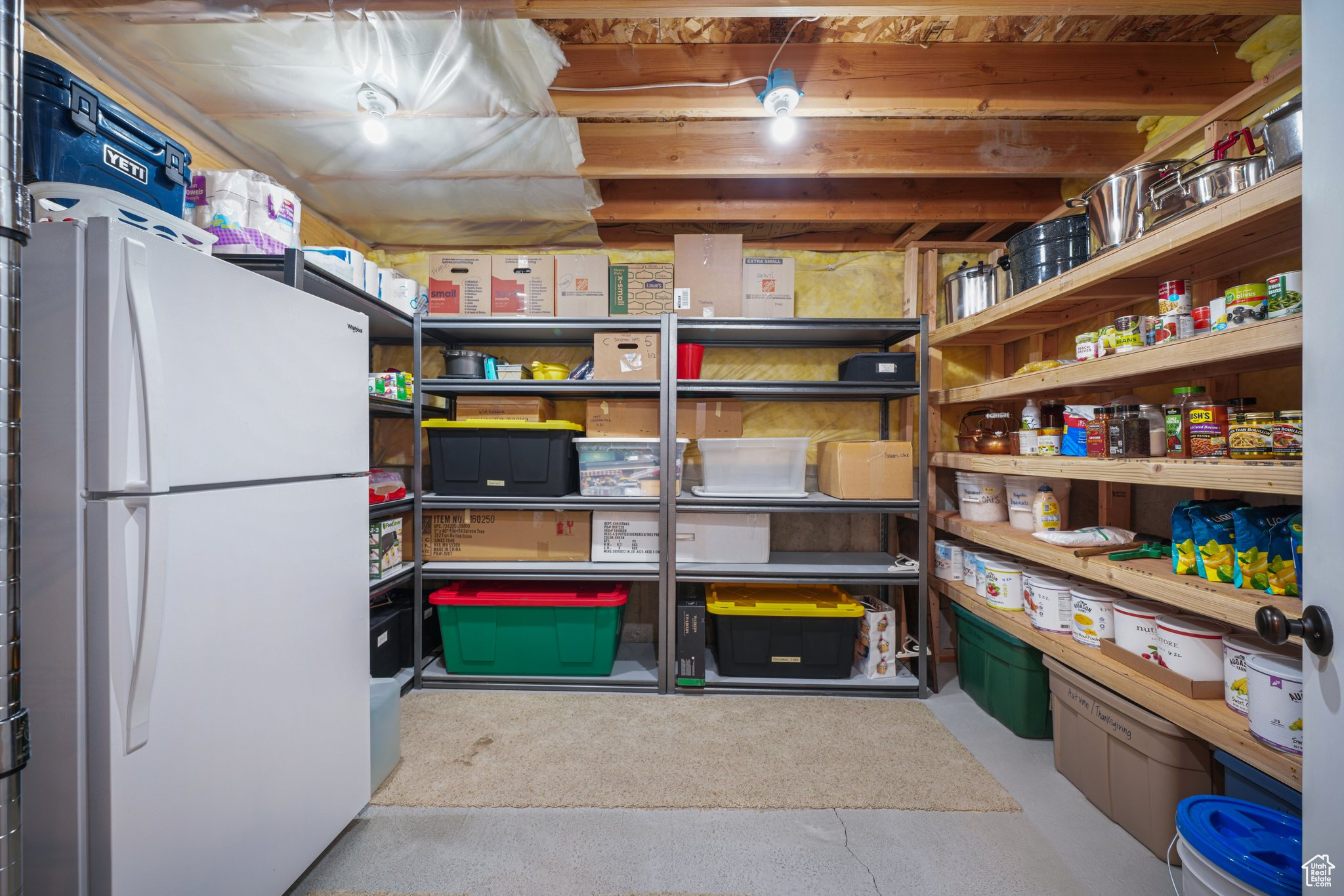View of storage room