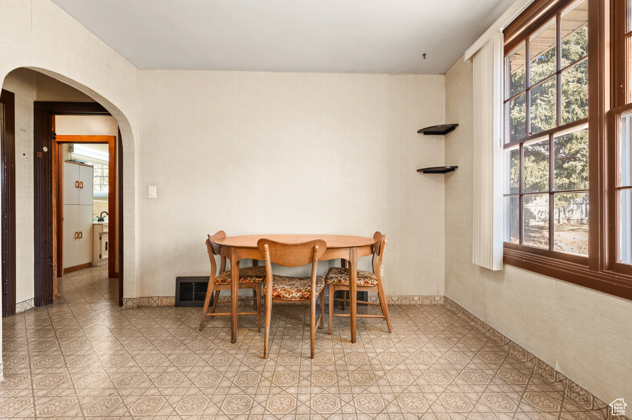 View of dining space