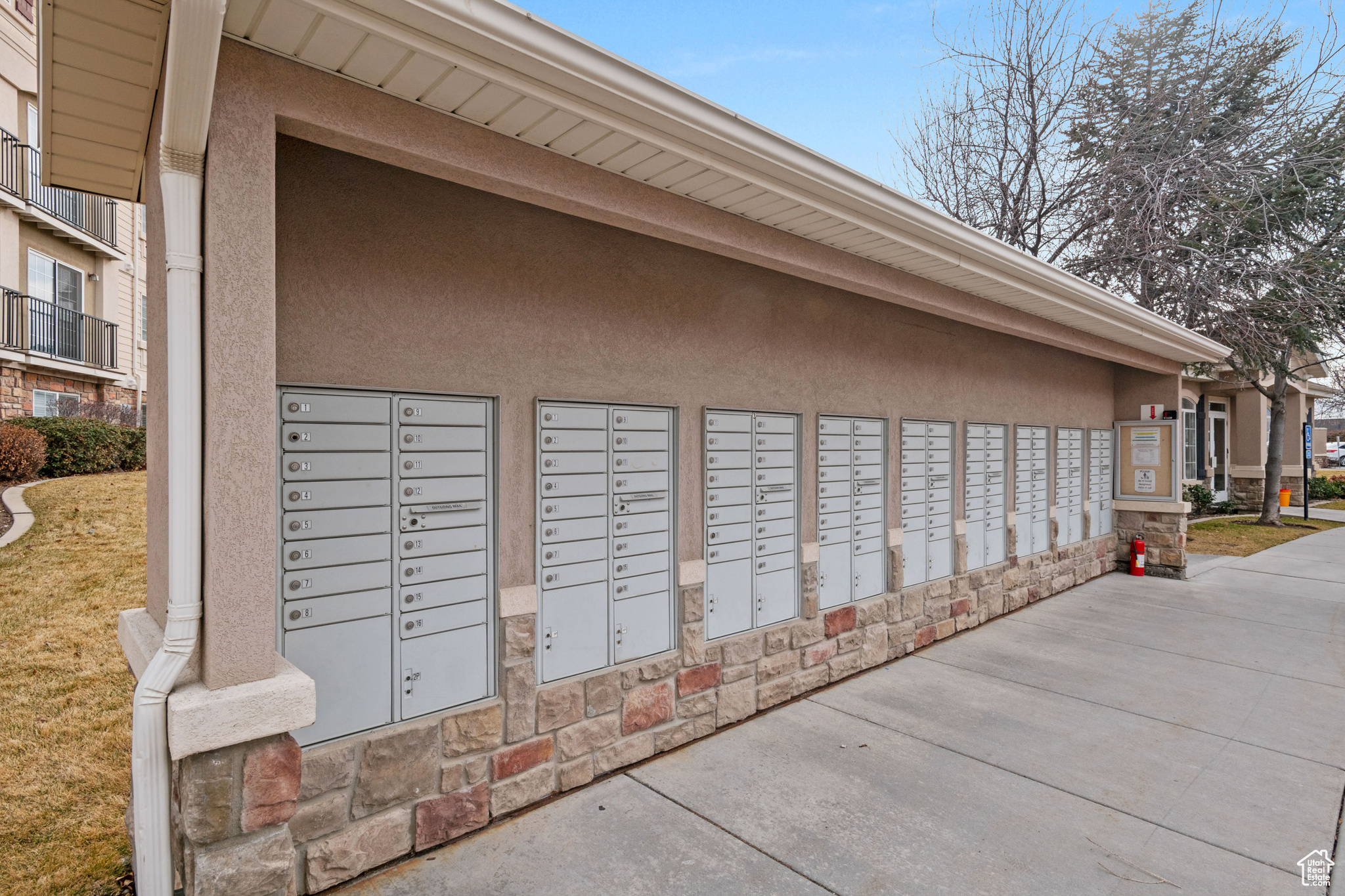 View of home's community featuring mail area