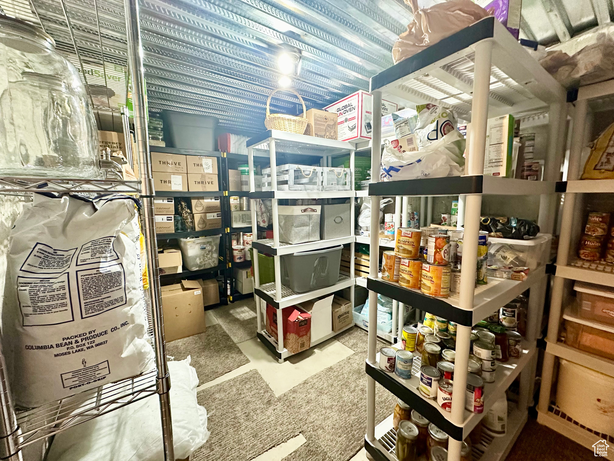View of storage room