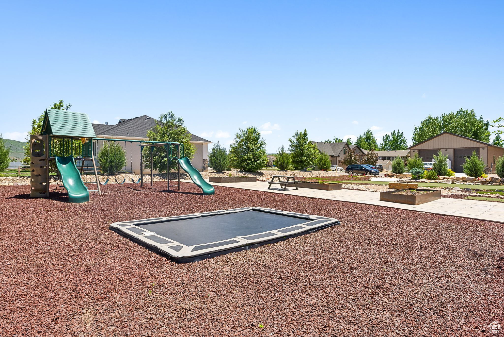 View of community play area