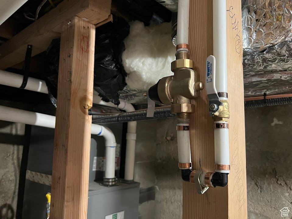 View of utility room