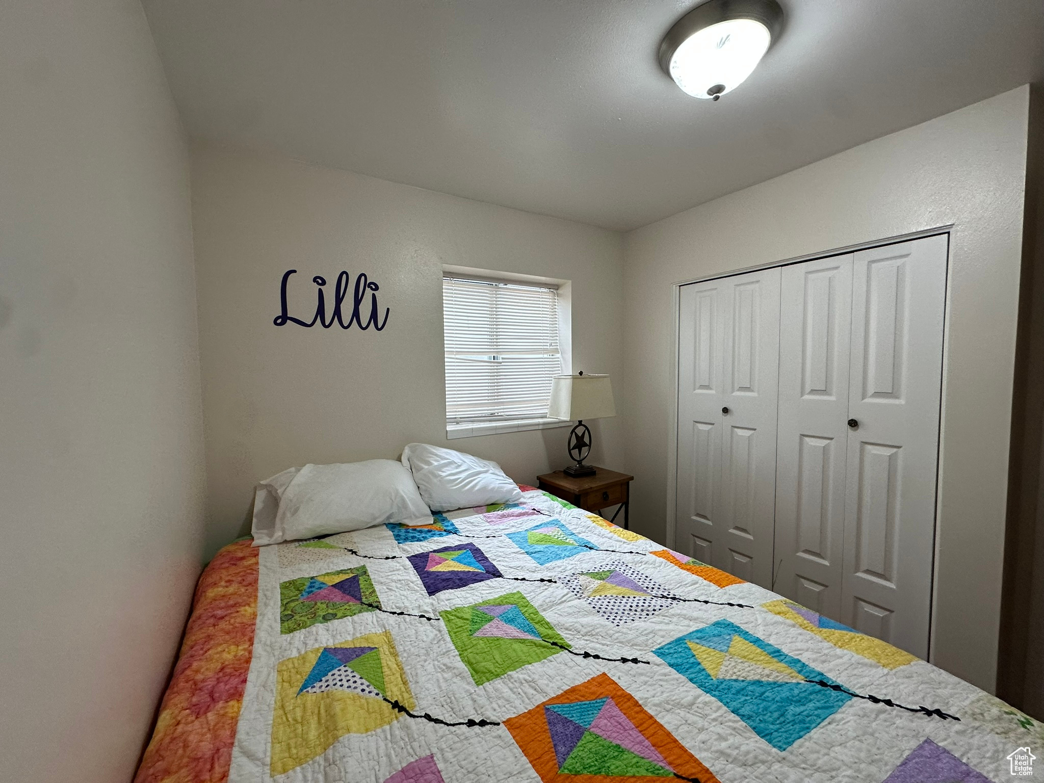 Bedroom featuring a closet