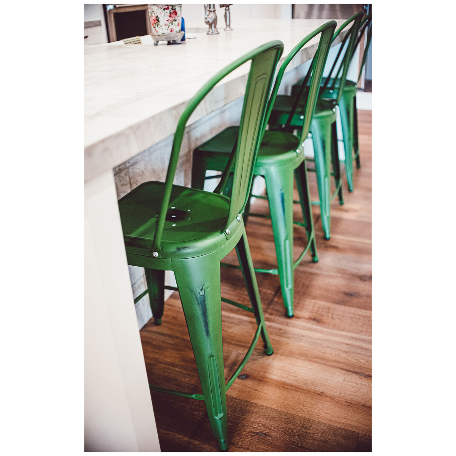 Interior space featuring wood finished floors