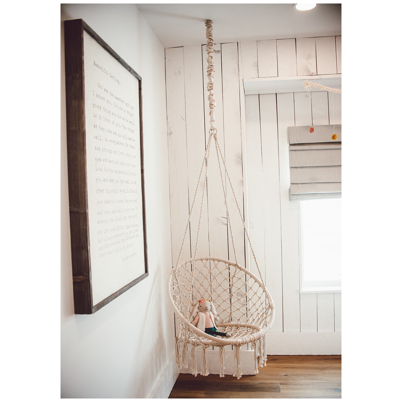 Room details with wood finished floors