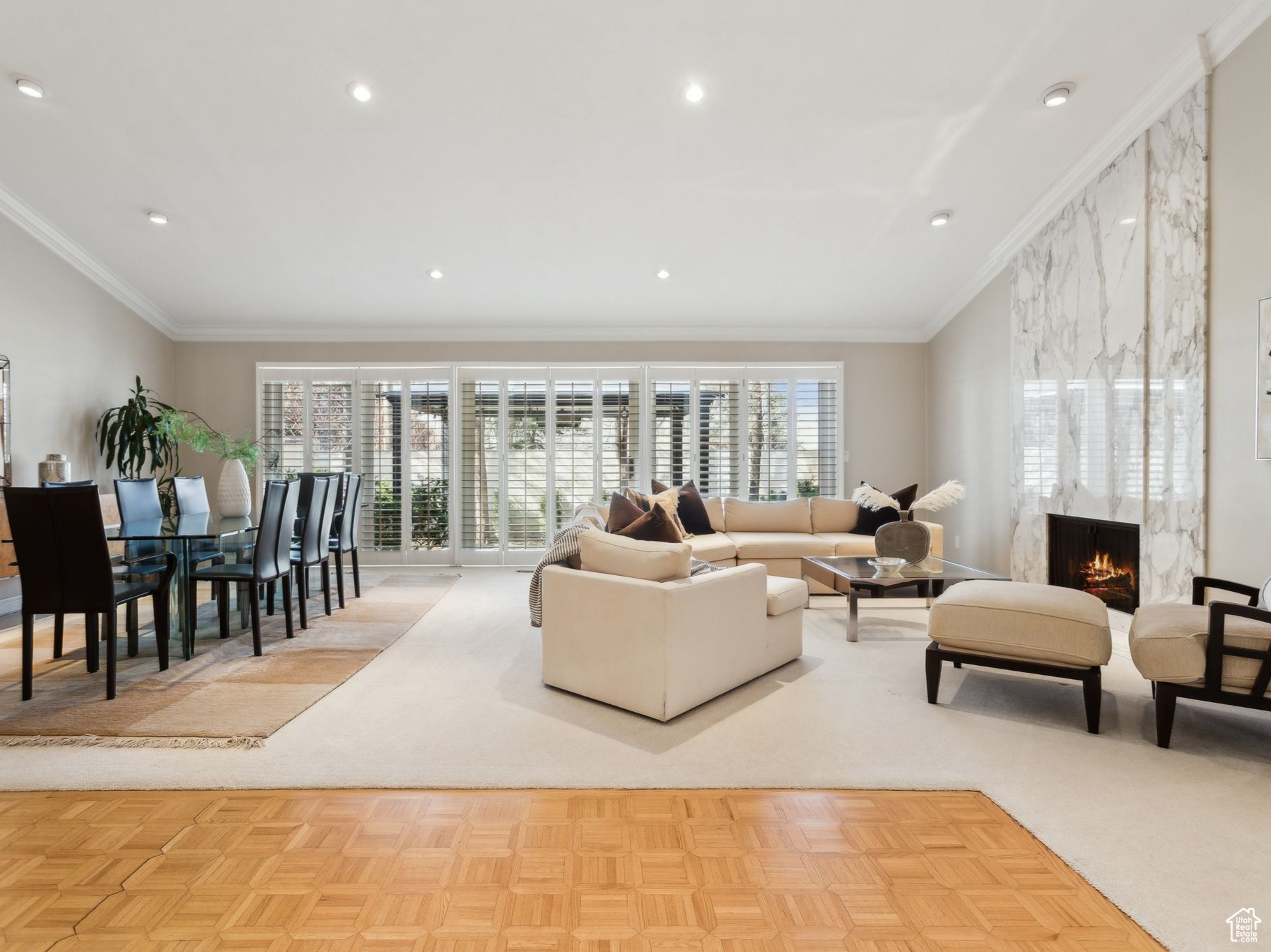 Living Room & Formal Dining Room