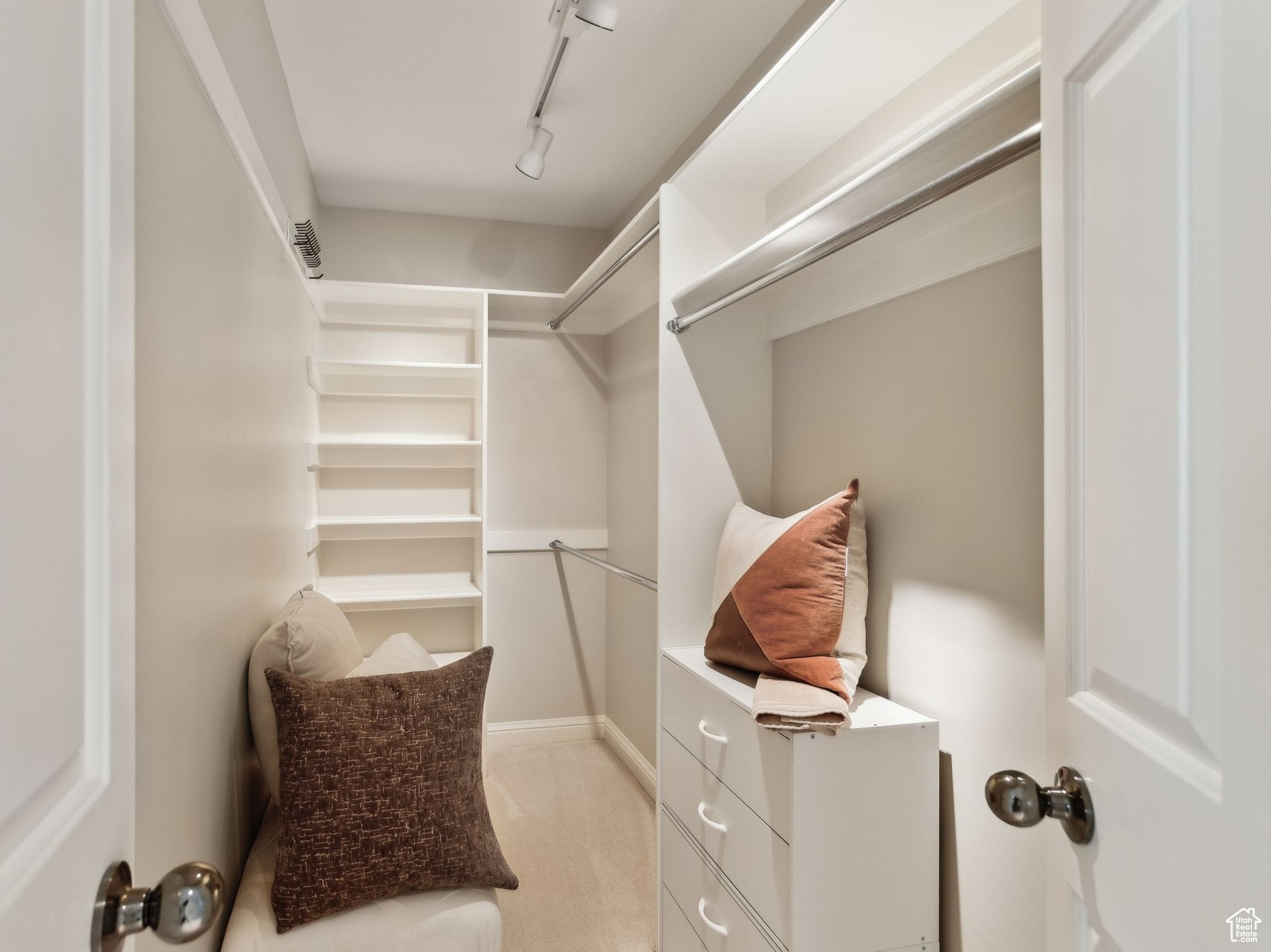 Two walk-in closets