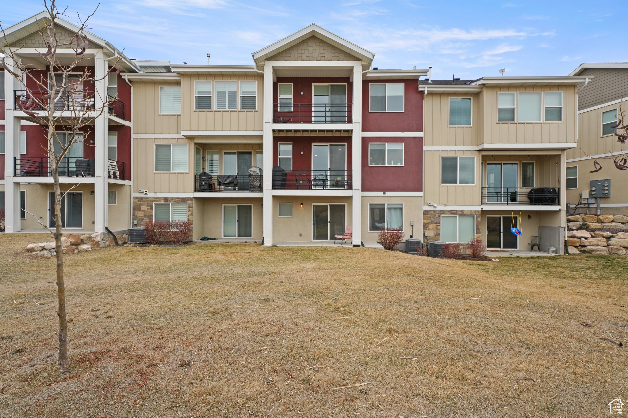 View of property featuring central AC