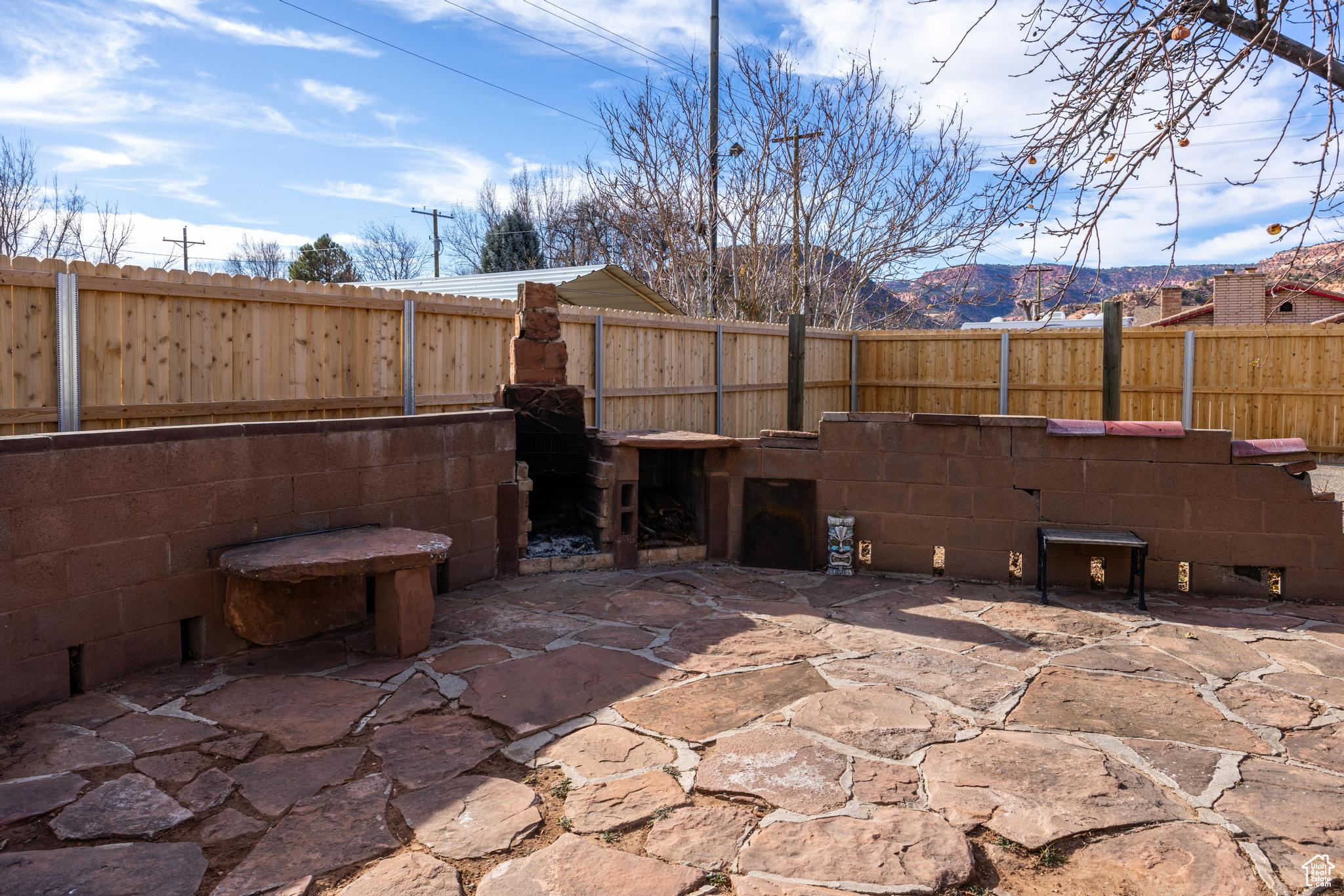 View of patio / terrace featuring a fenced backyard