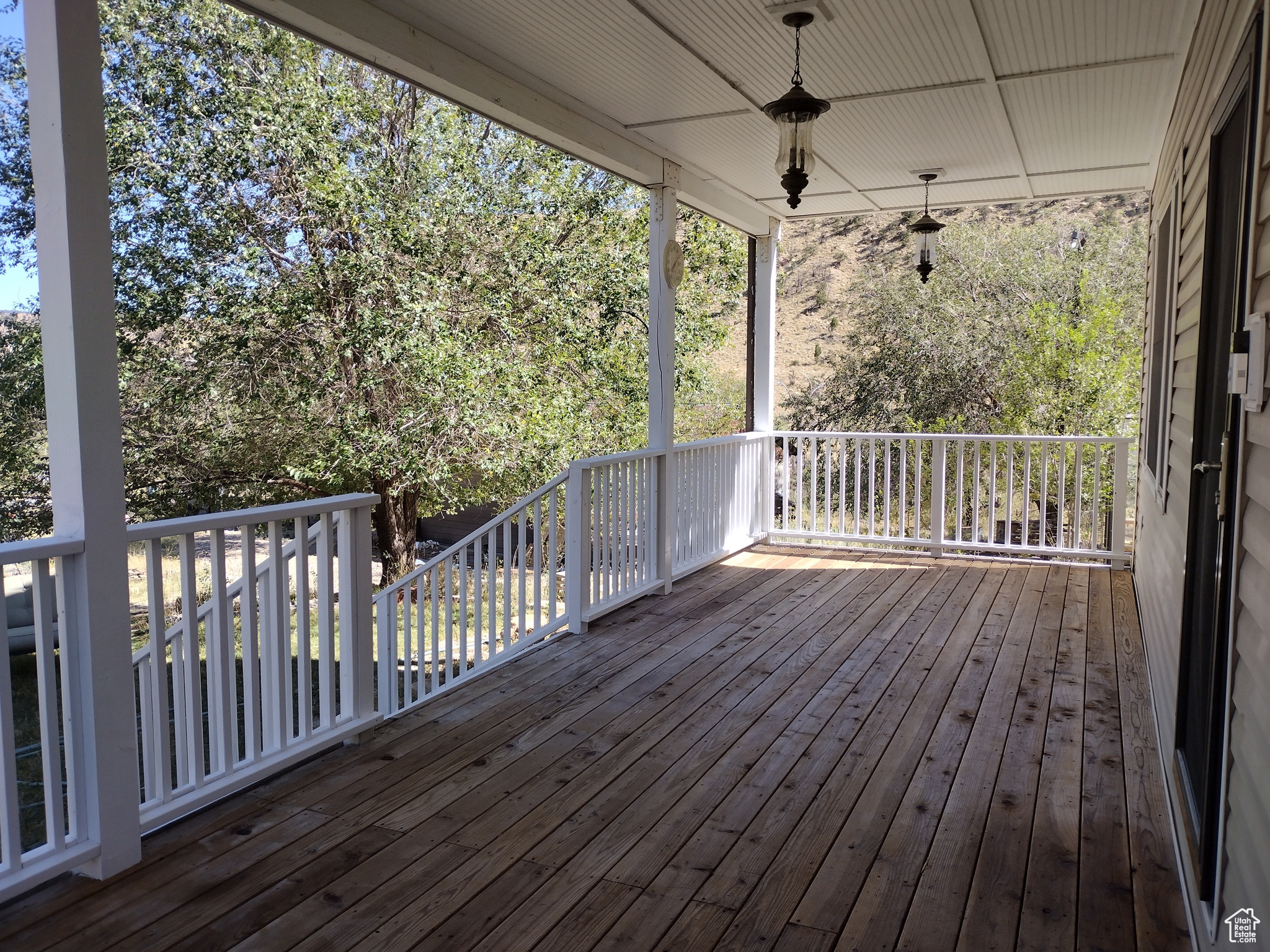 View of deck