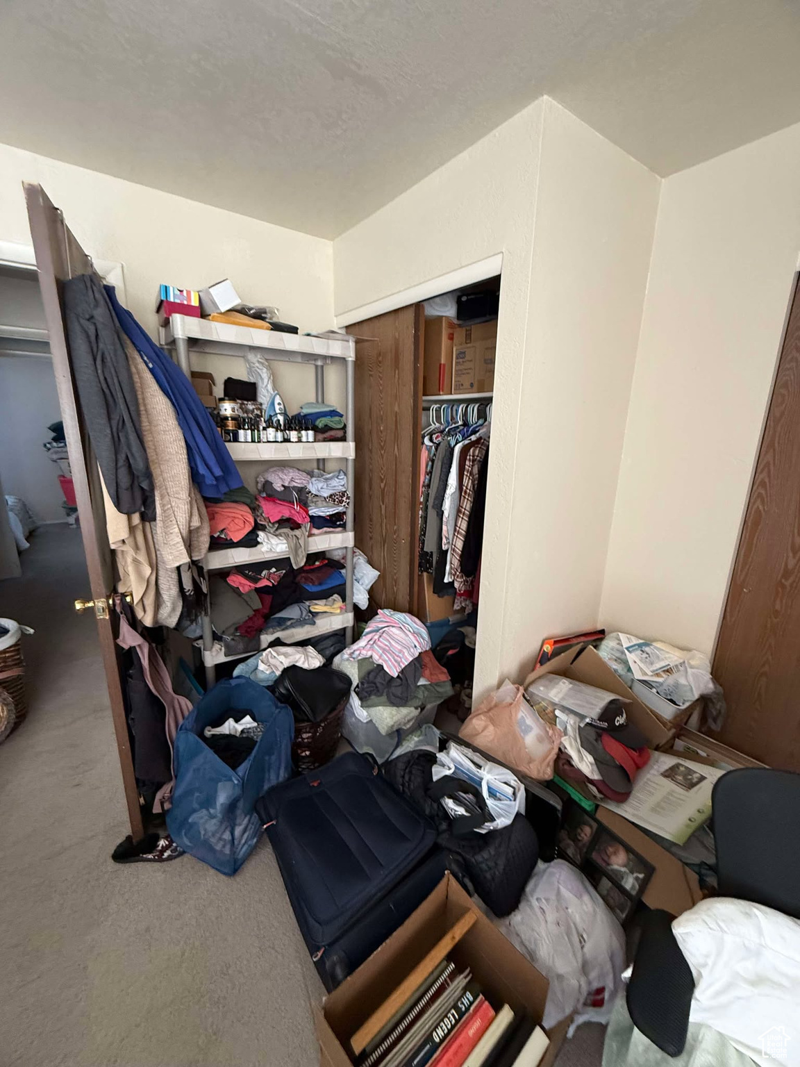 View of spacious closet