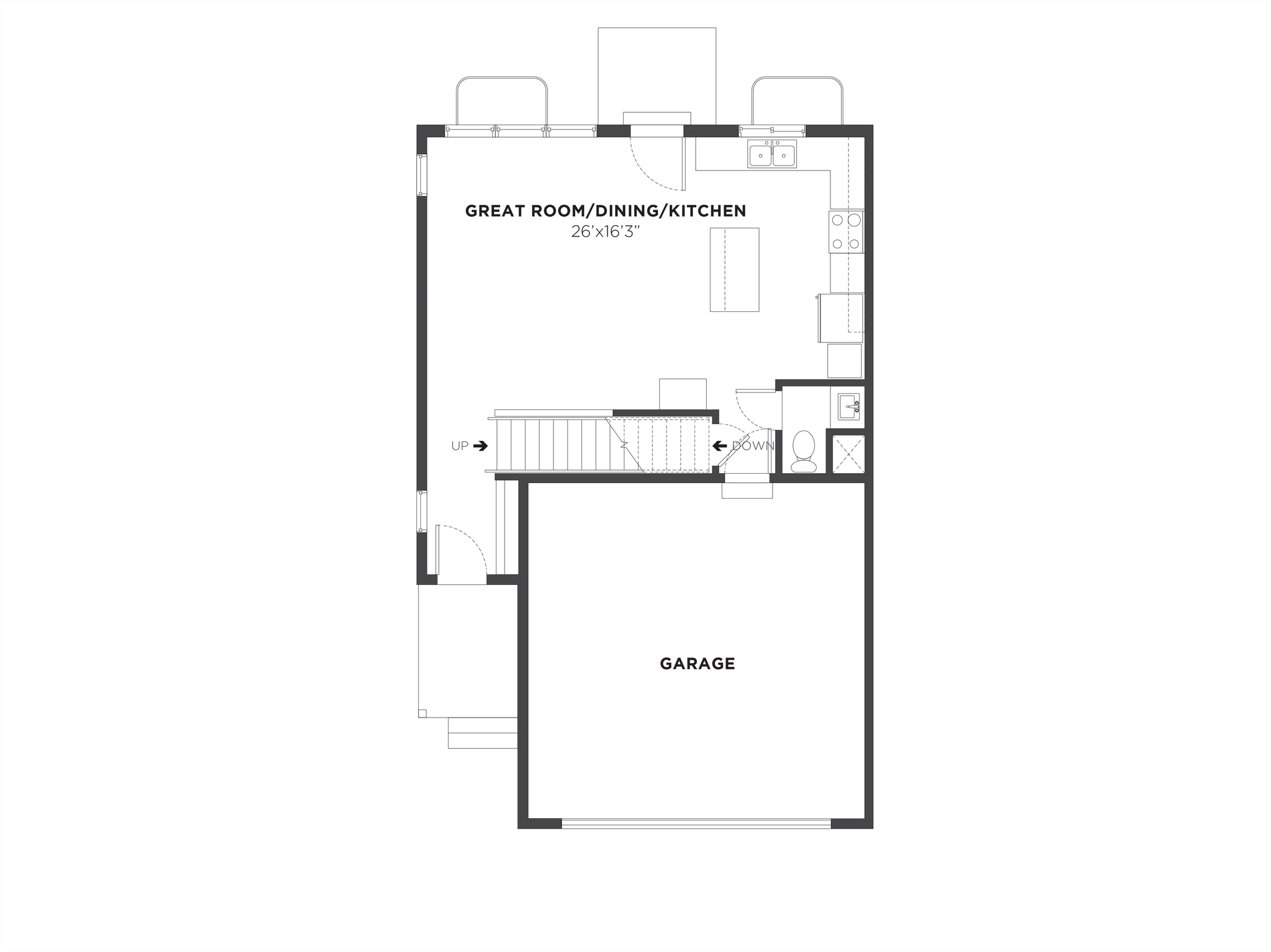 View of layout