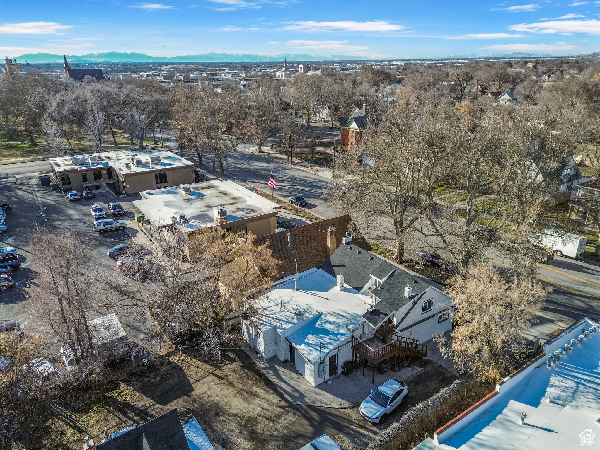 Drone / aerial view