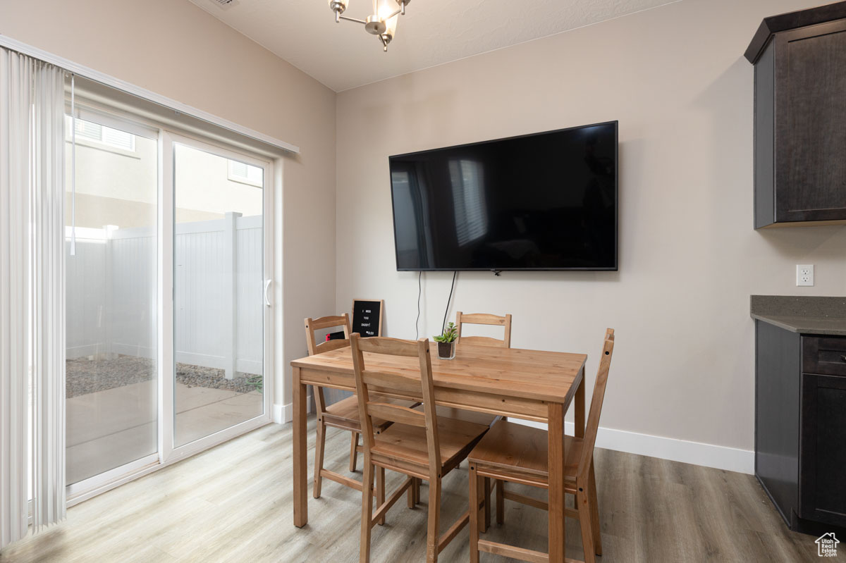 Dining area.